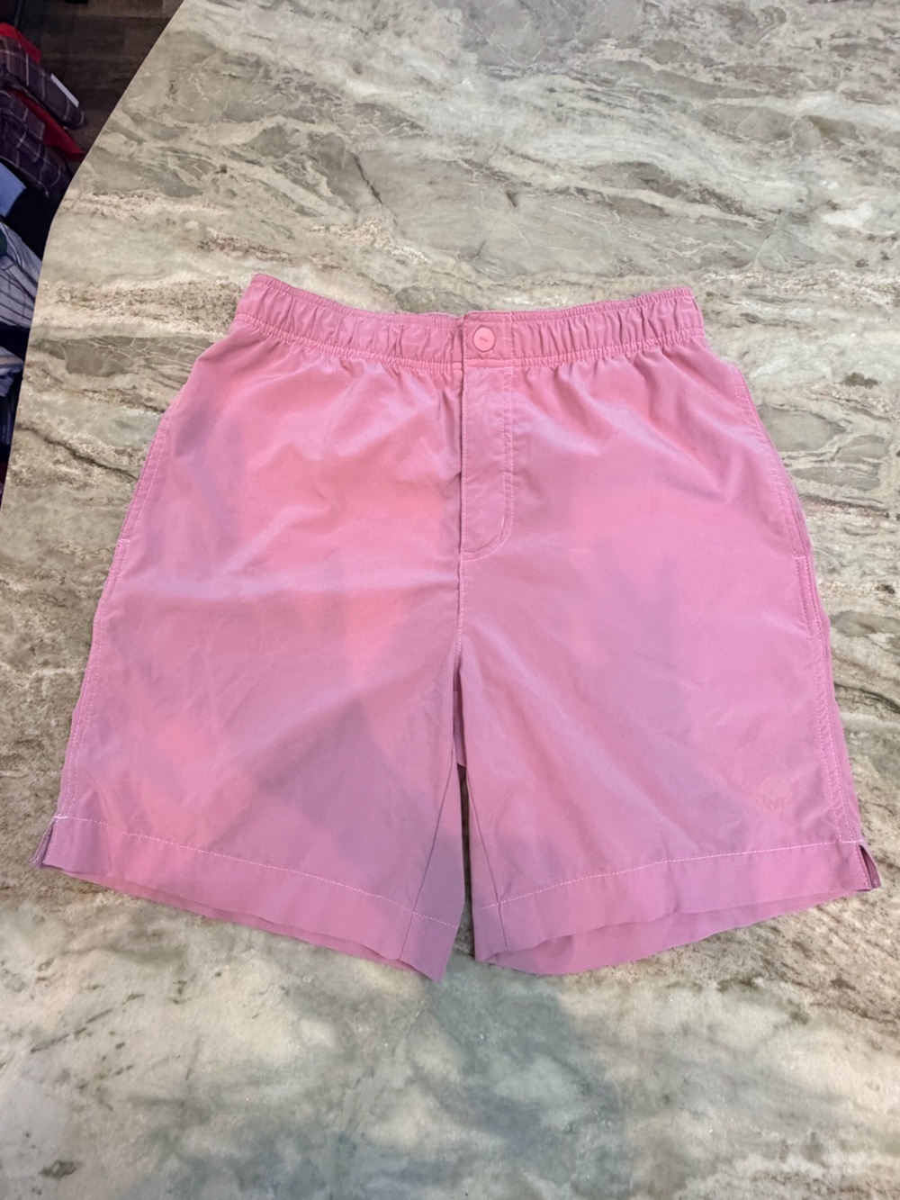 Zara Pink Pull-On Shorts Womenโs Size M Elastic Waist Casual Summer
